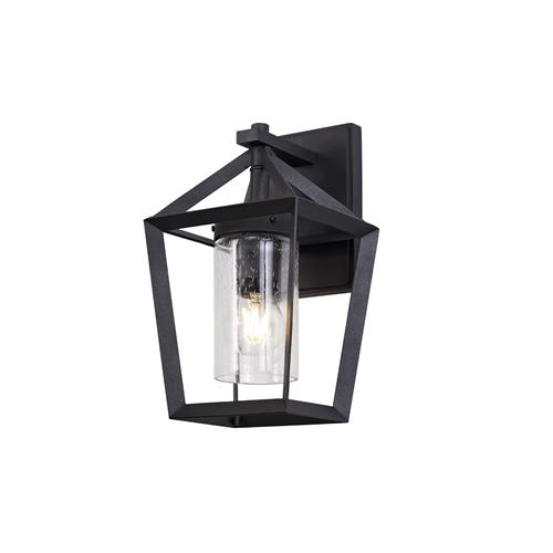 Memphis Anthracite And Clear Glass IP54 Outdoor Wall Light LT30647