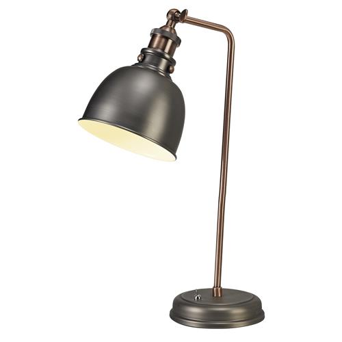 Copper Finish Table Desk Lamp Cor7740, Modern Antique Brass Table Lamp Shades Singapore