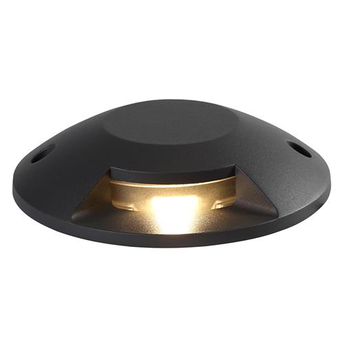 Xaveria Single Anthracite Surface LED Drive-Over Light RID7823
