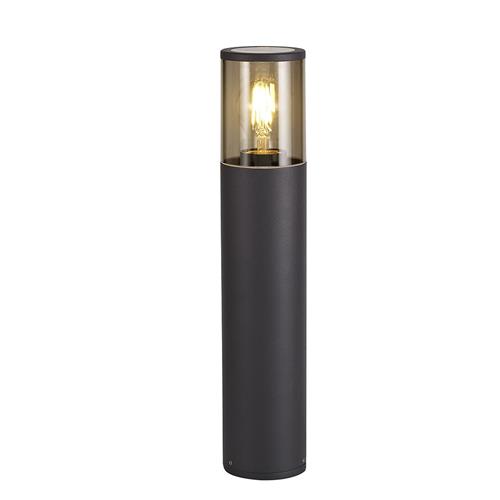 Eugene Small Smoked Shade Outdoor Post LT30640