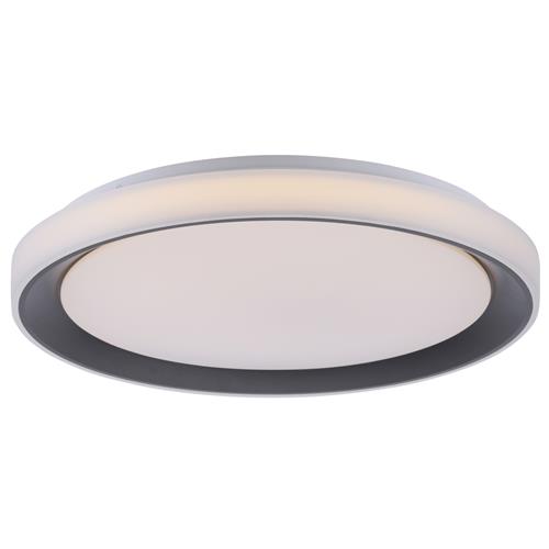 Andalusia White and Black RGB LED Flush Fitting 14659-18
