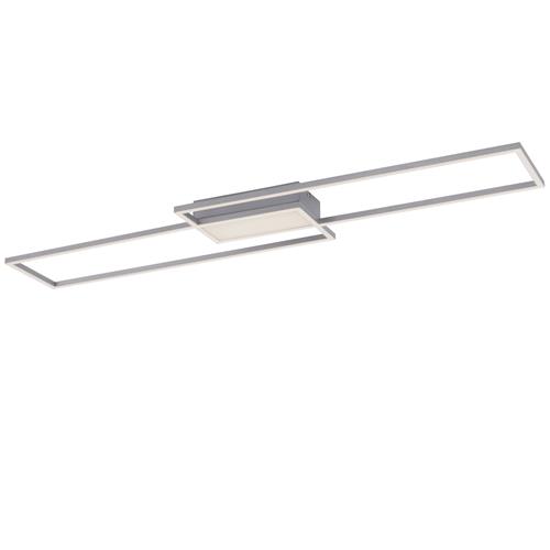 Asmin Steel Long Rectangle LED Ceiling Fitting 14711-55