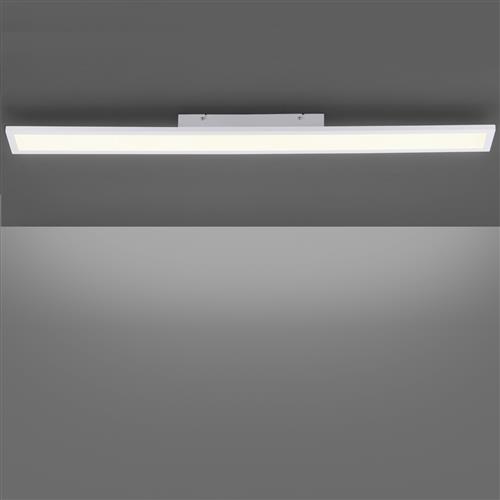 Flat Narrow White Finish LED Panel Light 16537-16-O