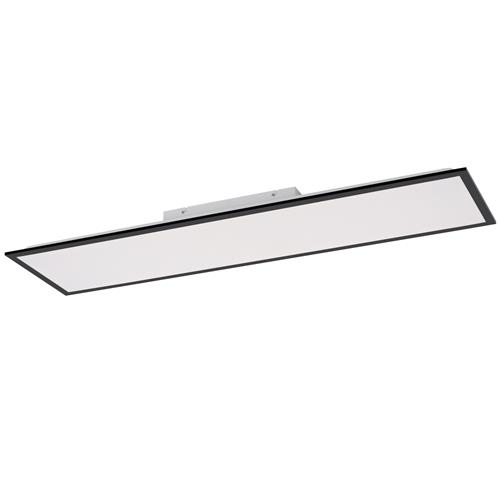 Flat Black Rectangular LED Panel Light 14757-18
