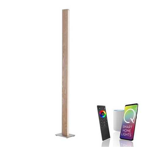 Macy Dimmable Wooden LED Floor Lamp 523-79