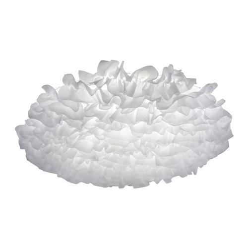 Xenia LED Flush Light White Fabric Dimmable 60w 15291-16