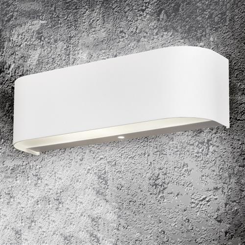 Adriano White LED Up And Down Wall Light 220810201