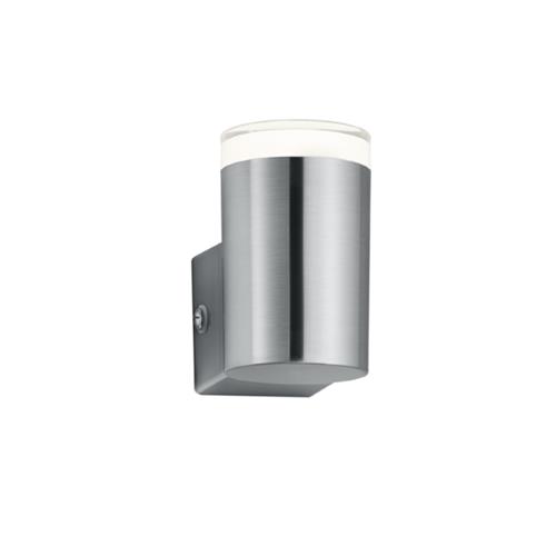 Aracati IP44 Nickel Outdoor Up Or Down LED Wall Light R28211107
