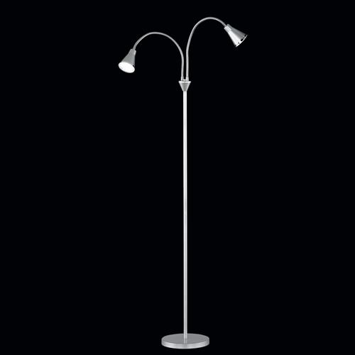 Arras Titan Grey LED Double Floor Lamp R42712187