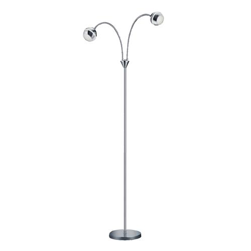 Baloubet 2-Light Flexible LED Floor Lamp 428210206