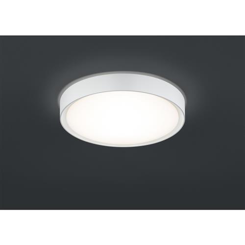 Clarimo IP44 LED White Bathroom Ceiling Flush Light 659011801