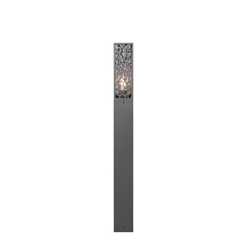 Cooper IP44 anthracite 1000mm Height Outdoor Post Lamp 407360142