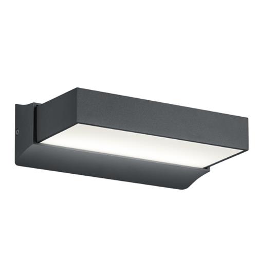 Cuando IP65 LED Anthracite Outdoor Wall Light 226660242