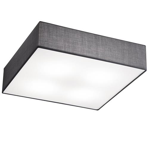 Embassy Large Square Grey Ceiling Light 603800487