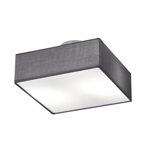 Embassy Small Square Grey Ceiling Light 603800287