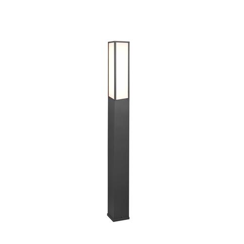 Fuerte IP54 Anthracite Outdoor LED Tall Post Light 426260142