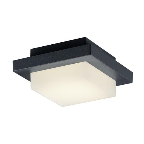Hondo LED IP54 Anthracite Wall Or Ceiling LED Fitting 228960142