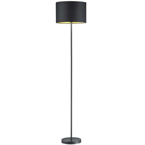 Hostel Black and Gold Straight Floor Lamp 408200179