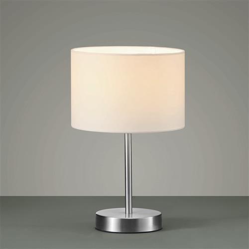 Hotel Small White Shade Table Lamp 501100101