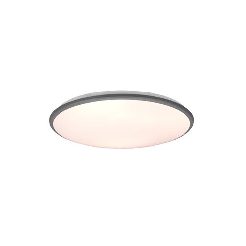 Limbus Large Titan Grey Flush Ceiling Light R67021987
