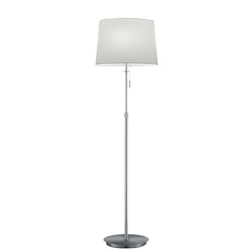 Lyon Matt Nickel Adjustable Floor Lamp 409100307