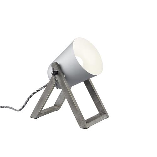 Marc Grey Natural Wood Table Lamp R50721011