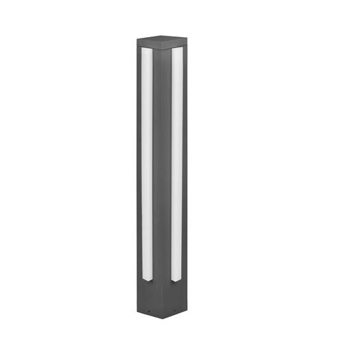 Mitchell IP54 LED Anthracite Medium Height Outdoor Post 473360442