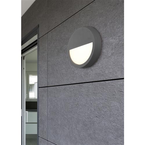 Pedro IP54 LED Anthracite Outdoor Wall Light 222860142
