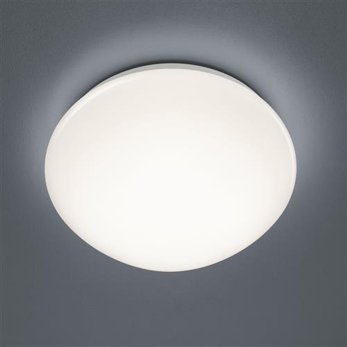 Pollux IP44 White Polycarbonate Dusk To Dawn Outdoor Porch Light R67839101