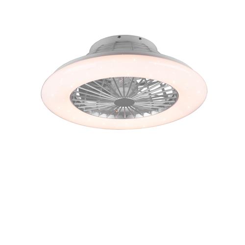 Stralsund Titan Grey RGBW LED Fan Light R62522987
