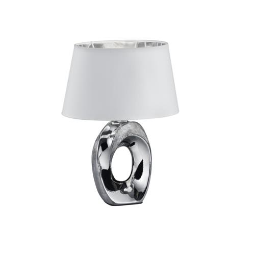 Taba White & Silver Small Table Lamp R50511089