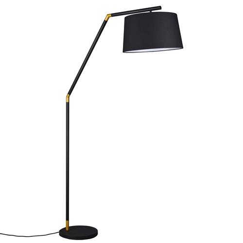 Tracy Black and Gold Finish Floor Lamp 462100132