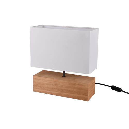 Woody White & Natural Wood Large Table Lamp R50181030