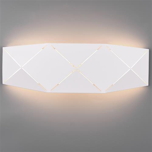 Zandor Large White LED Wall Light 223510231