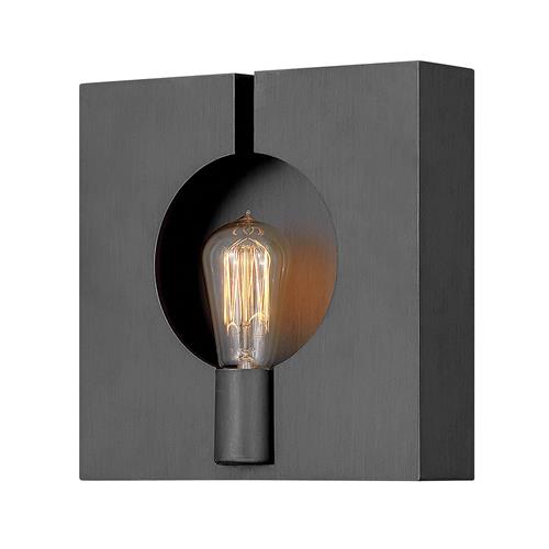 Brushed Graphite Wall Light QN-LUDLOW1-GR