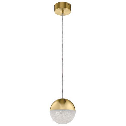 Champagne Gold Dimmable LED Mini Pendant QN-MOONLIT-P-CG