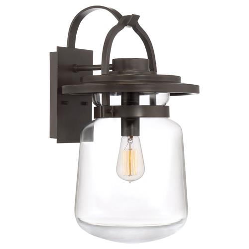 Large IP44 Rated Bronze Outdoor Wall Lantern QN-LASALLE-L-WT