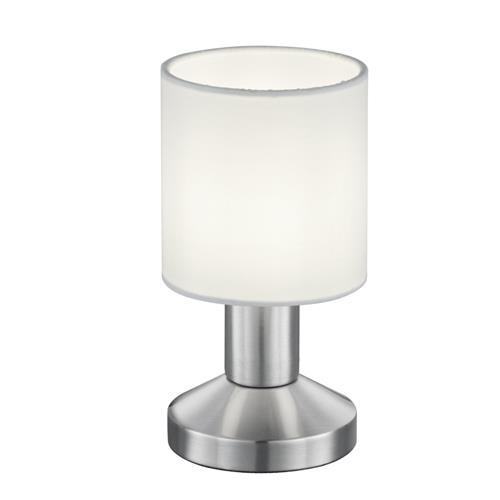 Garda White Shade Touch On/Off Table Lamp 595400101