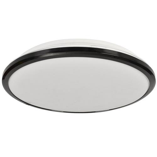 Terma Black Large LED IP44 Bathroom Ceiling Fitting ML6404