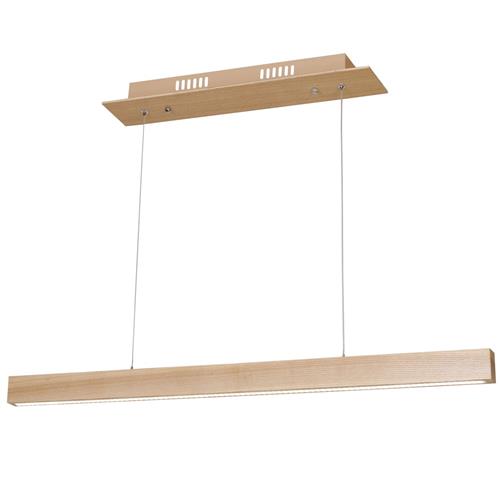 Timber Natural Wood 900mm LED Ceiling Pendant MLP568