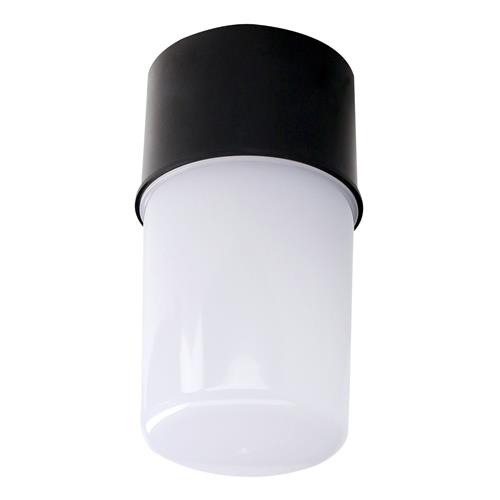 Port IP54 Outdoor Black & White Wall Or Porch Light PX-0159-NEG