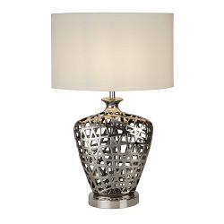 Network L Chrome Finished Table Lamp 4852CC
