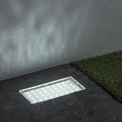 Walkover LED Recessed IP68 Outdoor Wall/Floor Light 9915WH