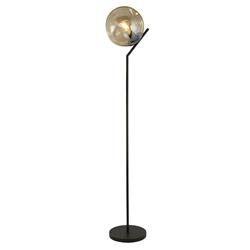 Punch Black and Champagne Floor Lamp 22122-1BK
