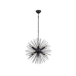 Sputnik Ten Light Black Ceiling Pendant 6310-10BK