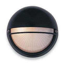 Streamline Classic Large Round Eyelid Bulkhead Light 5208BK
