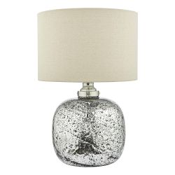 Lava nickle Effect Table Lamp Complete Lav4238