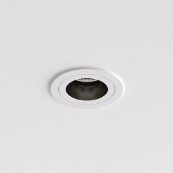Pinhole IP65 White Fire Rated Fixed Recessed Spot Light 1434001