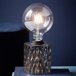 Hollywood Glass Table Lamp 