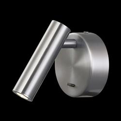 Prea LED Cylinder Switched Wall Reading Light
